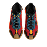 Dolce & Gabbana Multicolor Logo Low Top NS1 Sneakers Shoes