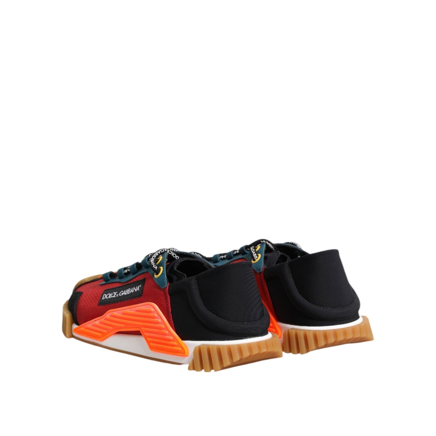 Dolce & Gabbana Multicolor Logo Low Top NS1 Sneakers Shoes
