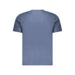North Sails Blue Cotton Men T-Shirt NO-34354-S