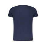 Esercito 1659 Blue Cotton T-Shirt ES-36559-S