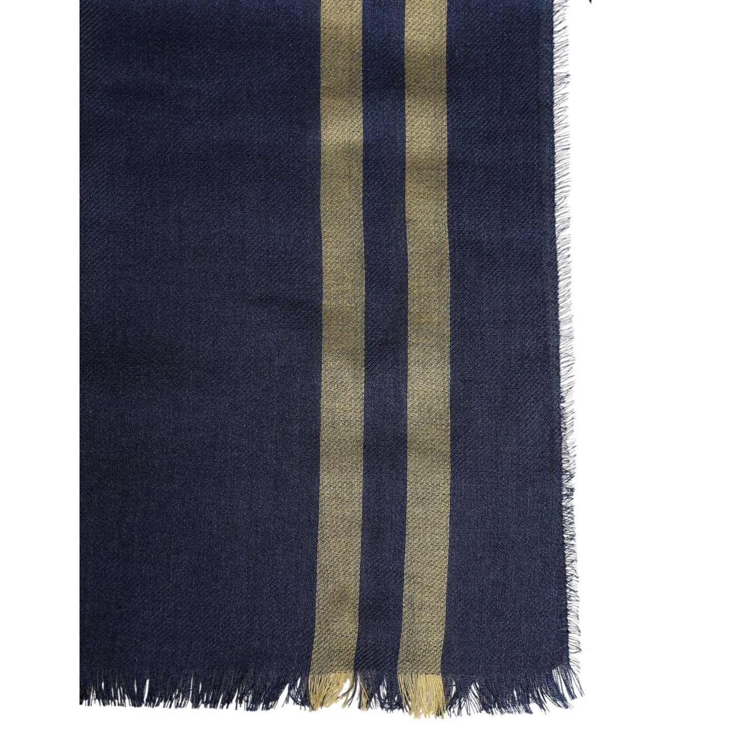 Dolce & Gabbana Blue Cashmere Neck Warmer Wrap Shawl Scarf MS7458