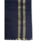 Dolce & Gabbana Blue Cashmere Neck Warmer Wrap Shawl Scarf MS7458