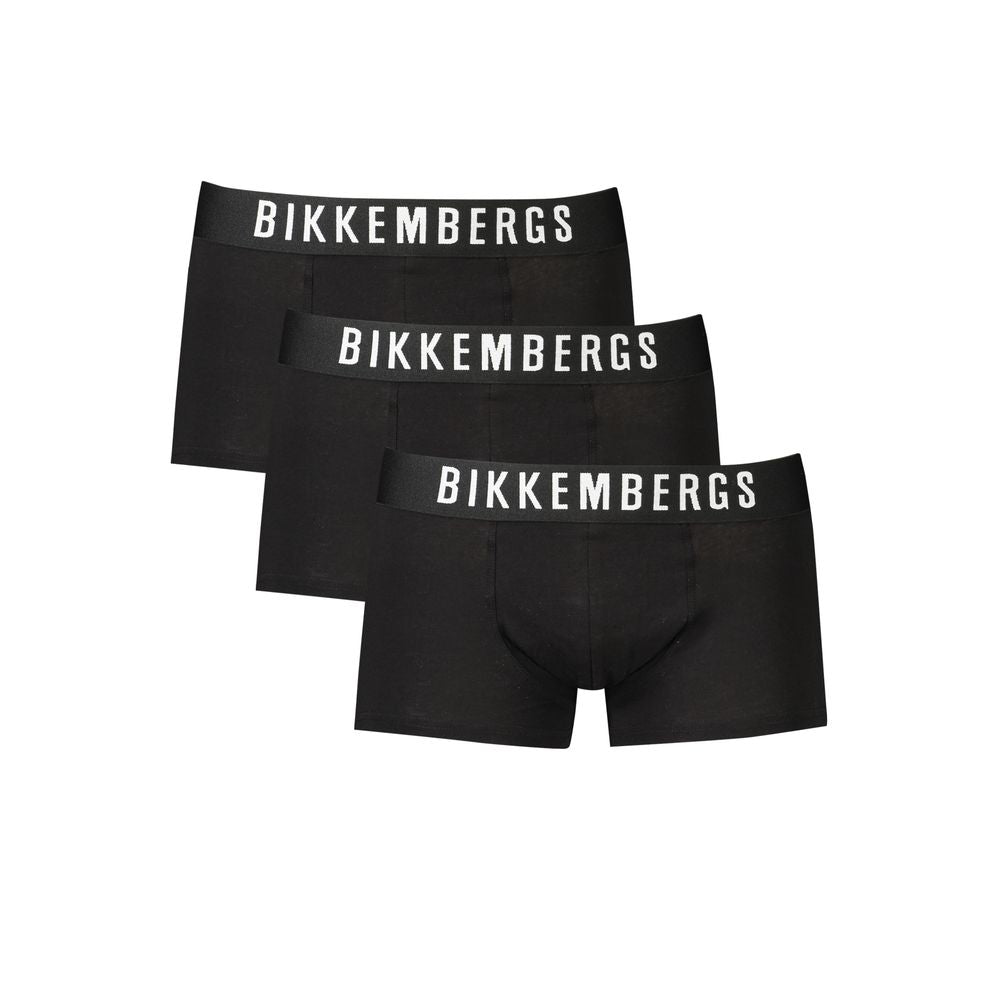 Bikkembergs Black Cotton Underwear BI-38758-S