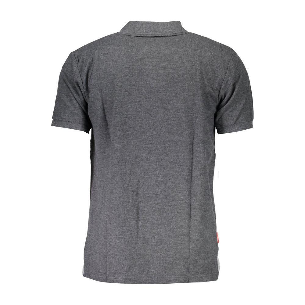 Slazenger Gray Cotton Polo Shirt SL-7133-XS