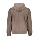 Calvin Klein Brown Cotton Men Sweater CA-15706-XL