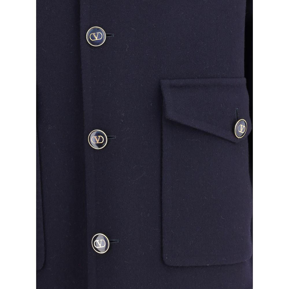 Valentino Virgin wool Jacket VA-7V3CJL402KAFA8-IT46 | S