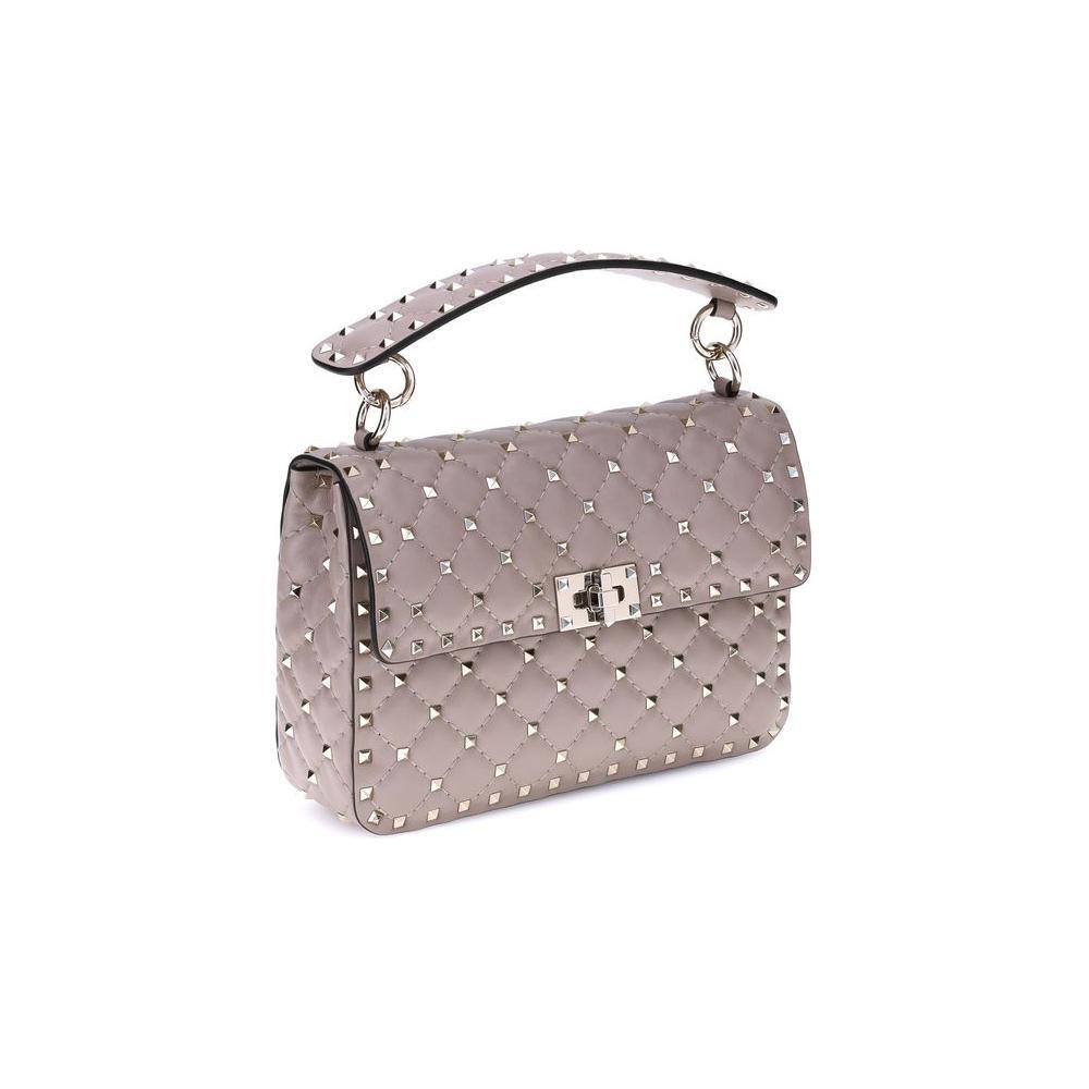 Valentino Garavani Medium Rockstud Spike Shoulder Bag 1728,72470364320,Bags,Multicolor,New with tags,Shoulder Bags - Women - Bags,Valentino Garavani,Women,Women - Bags Valentino Garavani VA7W2B0122NAPP45BB