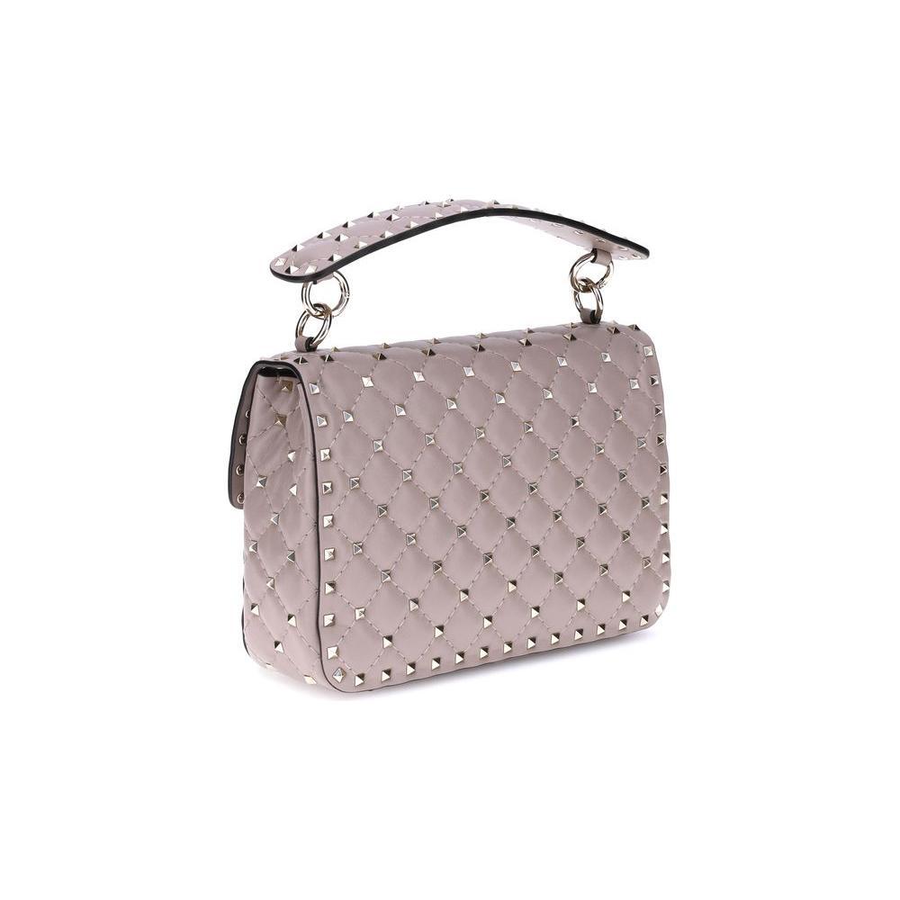 Valentino Garavani Medium Rockstud Spike Shoulder Bag 1728,72470364320,Bags,Multicolor,New with tags,Shoulder Bags - Women - Bags,Valentino Garavani,Women,Women - Bags Valentino Garavani VA7W2B0122NAPP45BB