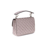 Valentino Garavani Medium Rockstud Spike Shoulder Bag 1728,72470364320,Bags,Multicolor,New with tags,Shoulder Bags - Women - Bags,Valentino Garavani,Women,Women - Bags Valentino Garavani VA7W2B0122NAPP45BB