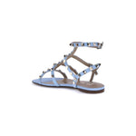 Valentino Garavani Rockstud Sandals 1728,72470364320,EU36.5/US6.5,EU36/US6,EU37.5/US7.5,EU37/US7,EU38.5/US8.5,EU38/US8,EU41/US11,Light Blue,New with tags,Sandals - Women - Shoes,Shoes,Valentino Garavani,Women,Women - Shoes Valentino Garavani VA-7W2S0A05VO