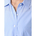 Hinnominate Blue Cotton Shirt HI-15620-XL