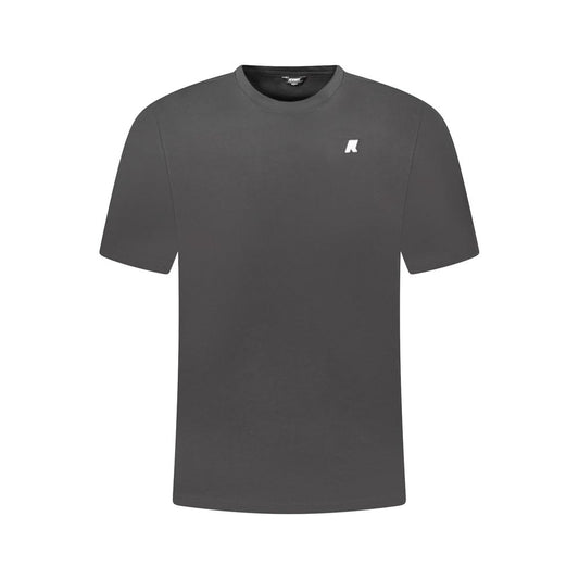 K-WAY Black Cotton Men T-Shirt