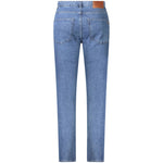 Hugo Boss Blue Cotton Men Jeans BO-38819-W30 | L32