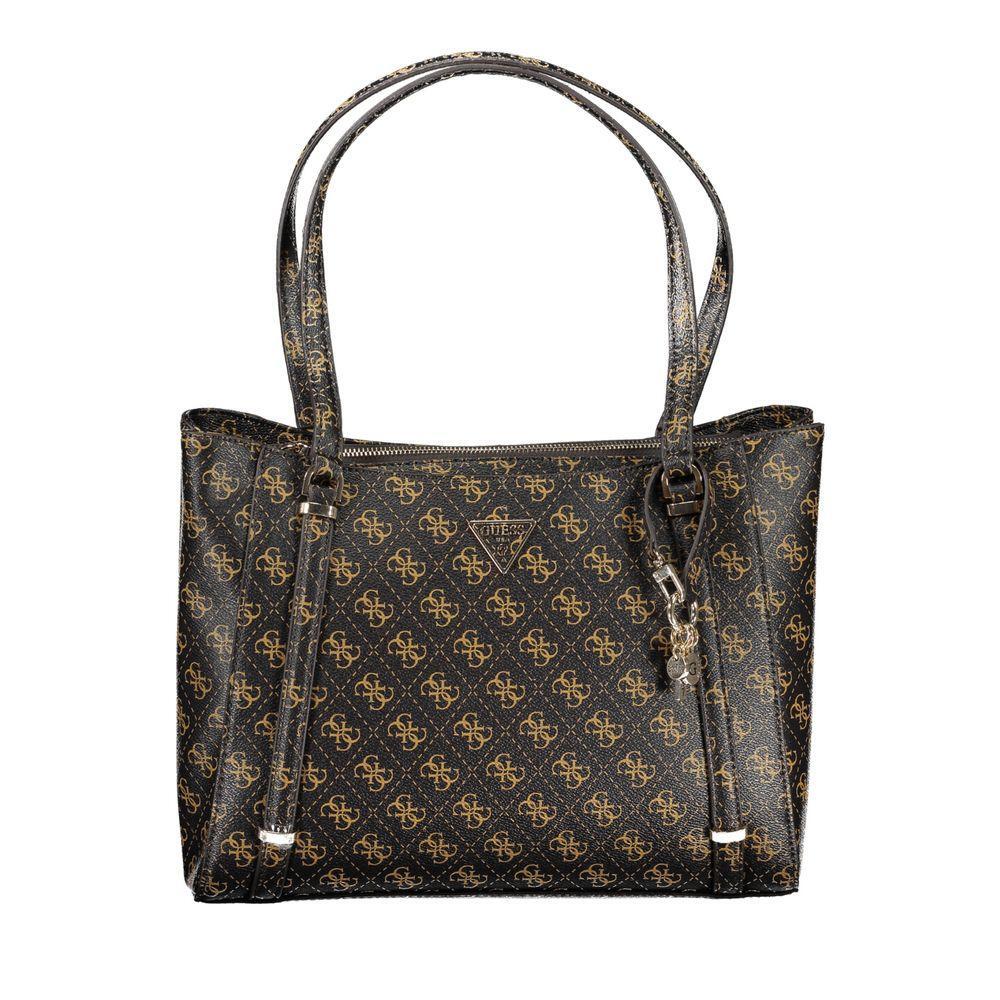 Guess Jeans Brown Polyethylene Handbag GU-32228