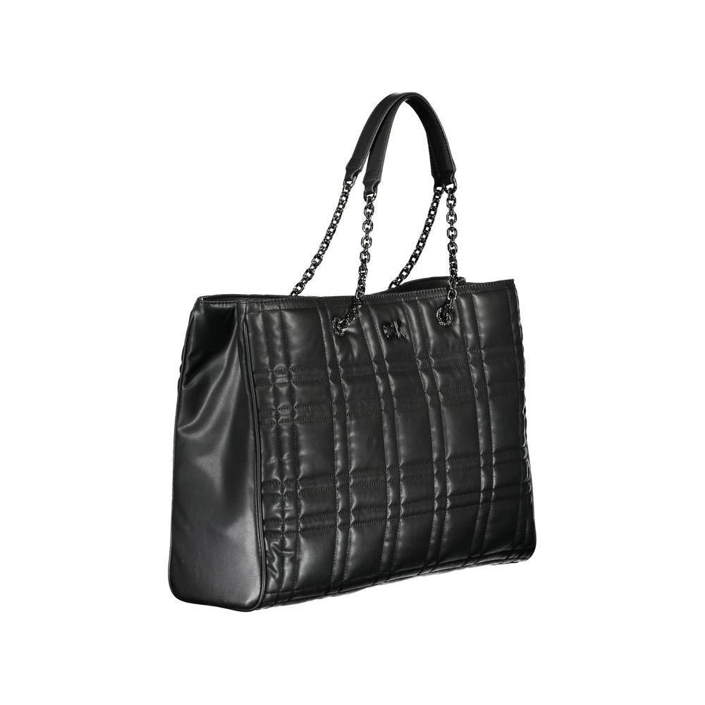 Calvin Klein Black Polyester Handbag