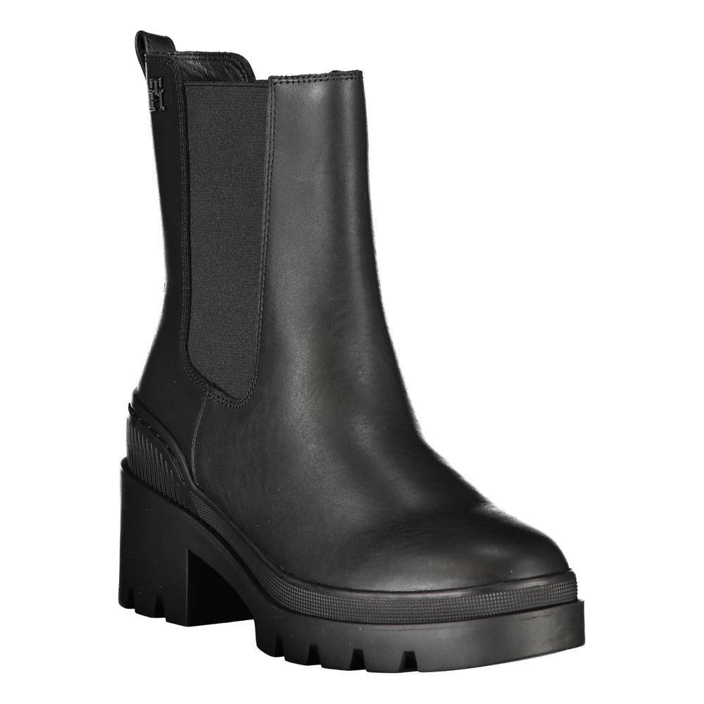 Tommy Hilfiger Black Polyester Boot TO-26829-EU39/US9