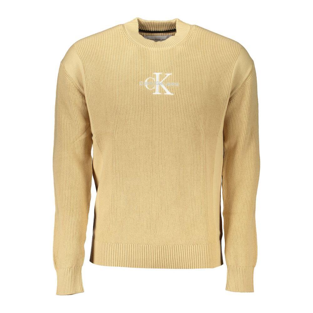 Calvin Klein Beige Cotton Sweater