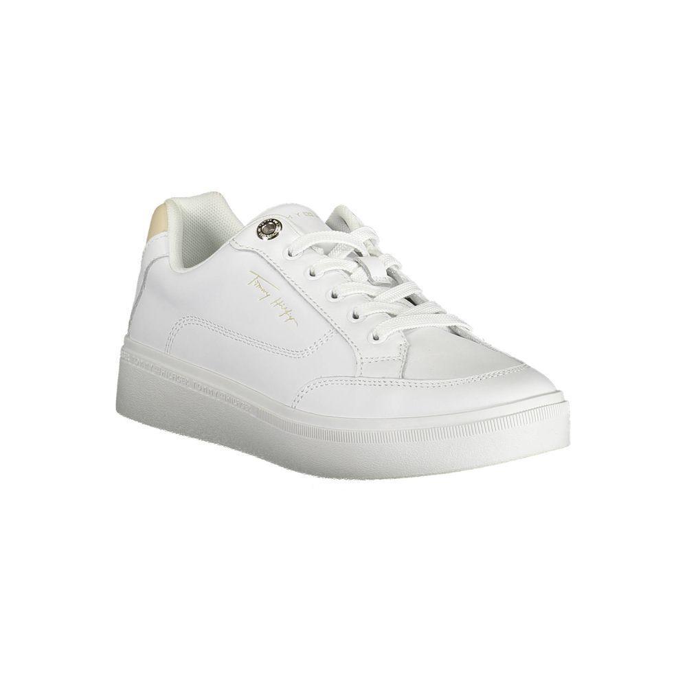 Tommy Hilfiger White Polyester Sneaker TO-17182-EU41/US11