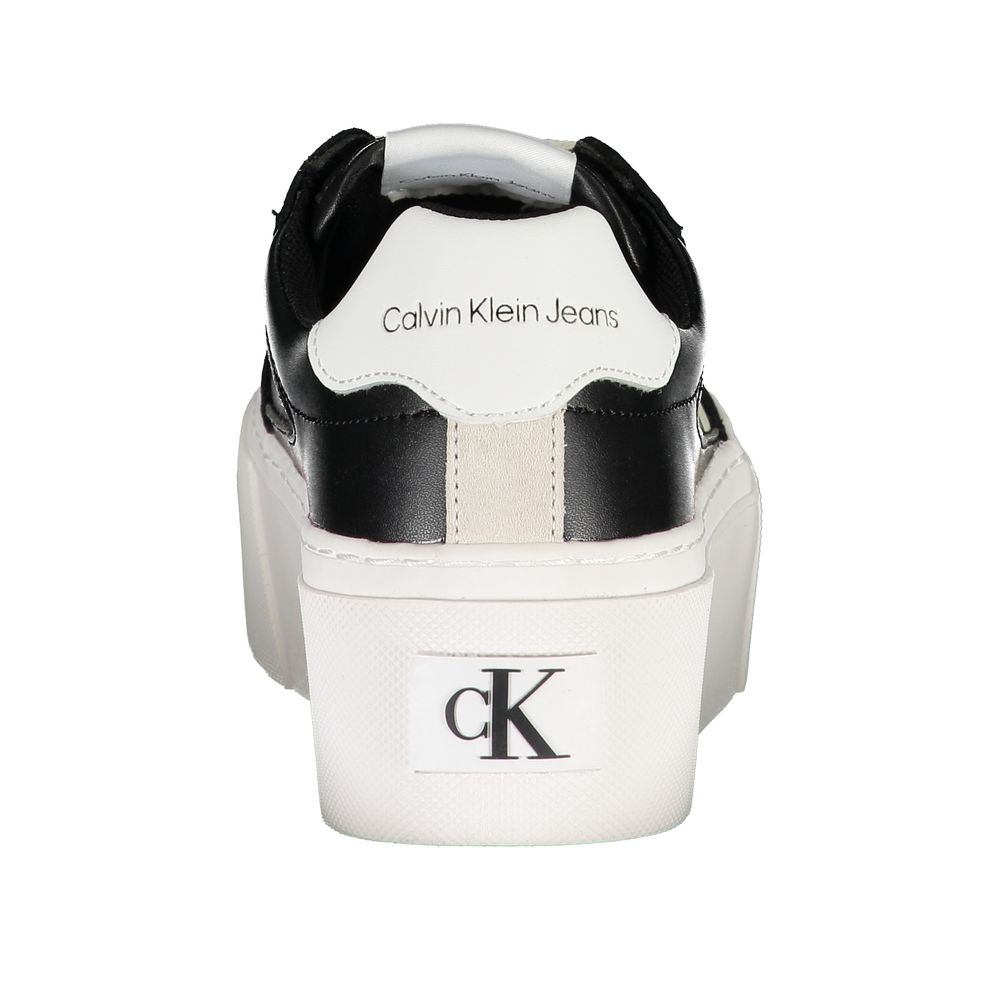 Calvin Klein Black Polyester Sneaker