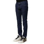 Dolce & Gabbana Blue Cotton Stretch Skinny Men Denim Jeans PAN75924-46