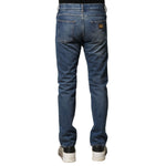 Dolce & Gabbana Blue Cotton Stretch Slim Fit Men Denim Jeans PAN75939-44