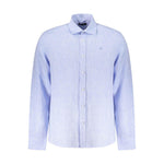 North Sails Blue Linen Shirt NO-38908-L