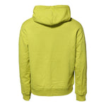 Dolce & Gabbana Green Cotton Hooded Logo Sweatshirt Sweater THS90369-44