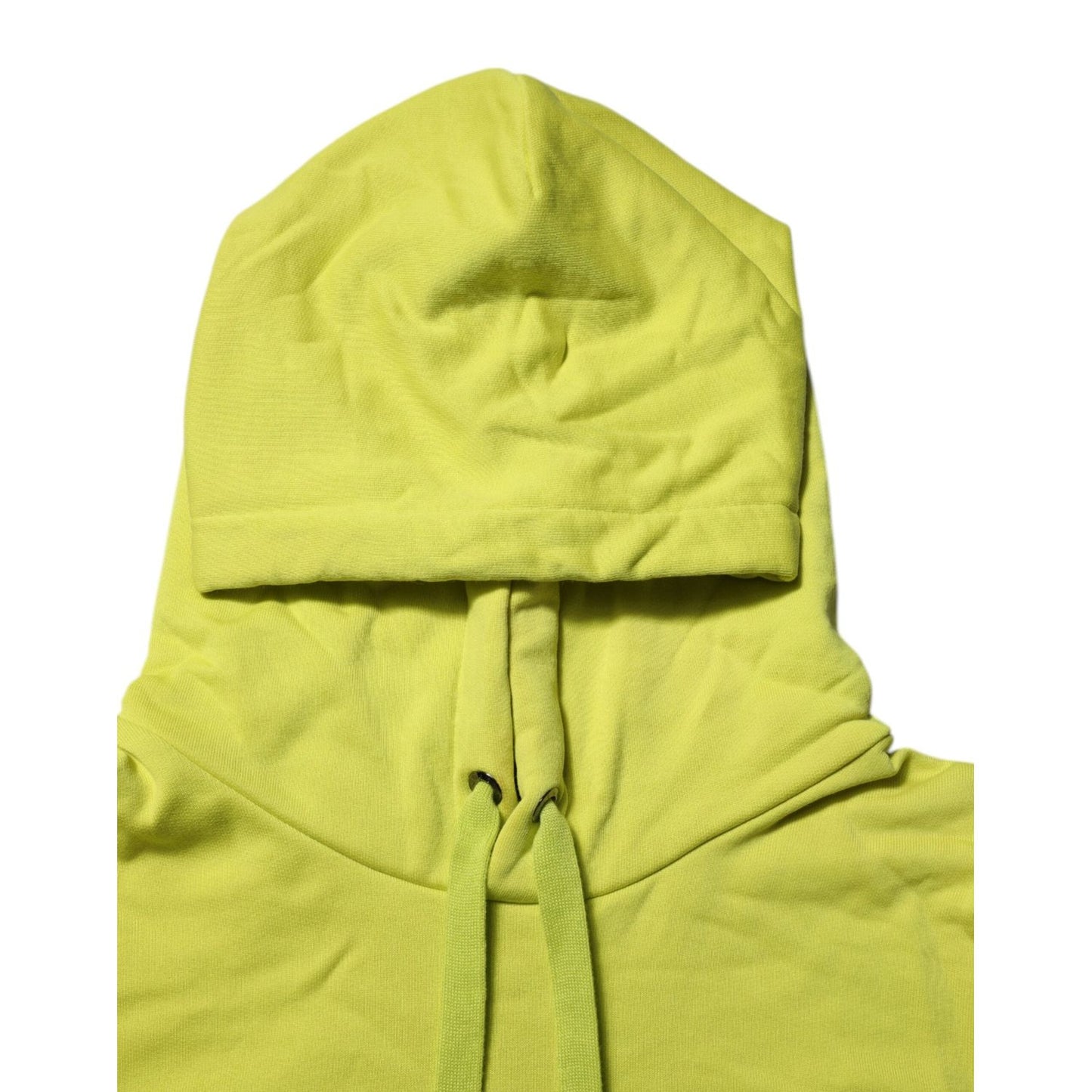 Dolce & Gabbana Green Cotton Hooded Logo Sweatshirt Sweater THS90369-44