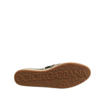 Dolce & Gabbana Multicolor Stripes Canvas Flat Espadrille Shoes MV7493-41