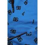 Dolce & Gabbana Blue Logo Print Jogger Men Sweatpants Pants PAN76237-48