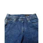 Dolce & Gabbana Blue Cotton Logo Plaque Denim Jeans PAN76368-48