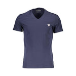 Guess Jeans Blue Cotton T-Shirt GU-4156-XXL