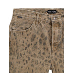 Tom Ford Beige Cotton Tapered Jean TO-9302672-W34