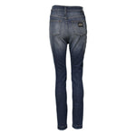 Dolce & Gabbana Blue Cotton HighWaist Skinny Denim Jeans PAN76100-40