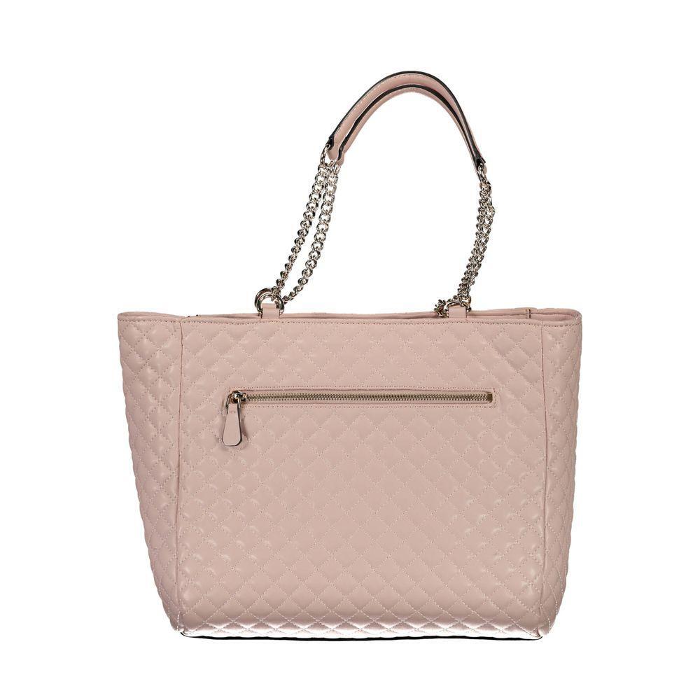 Guess Jeans Pink Polyethylene Handbag GU-17242
