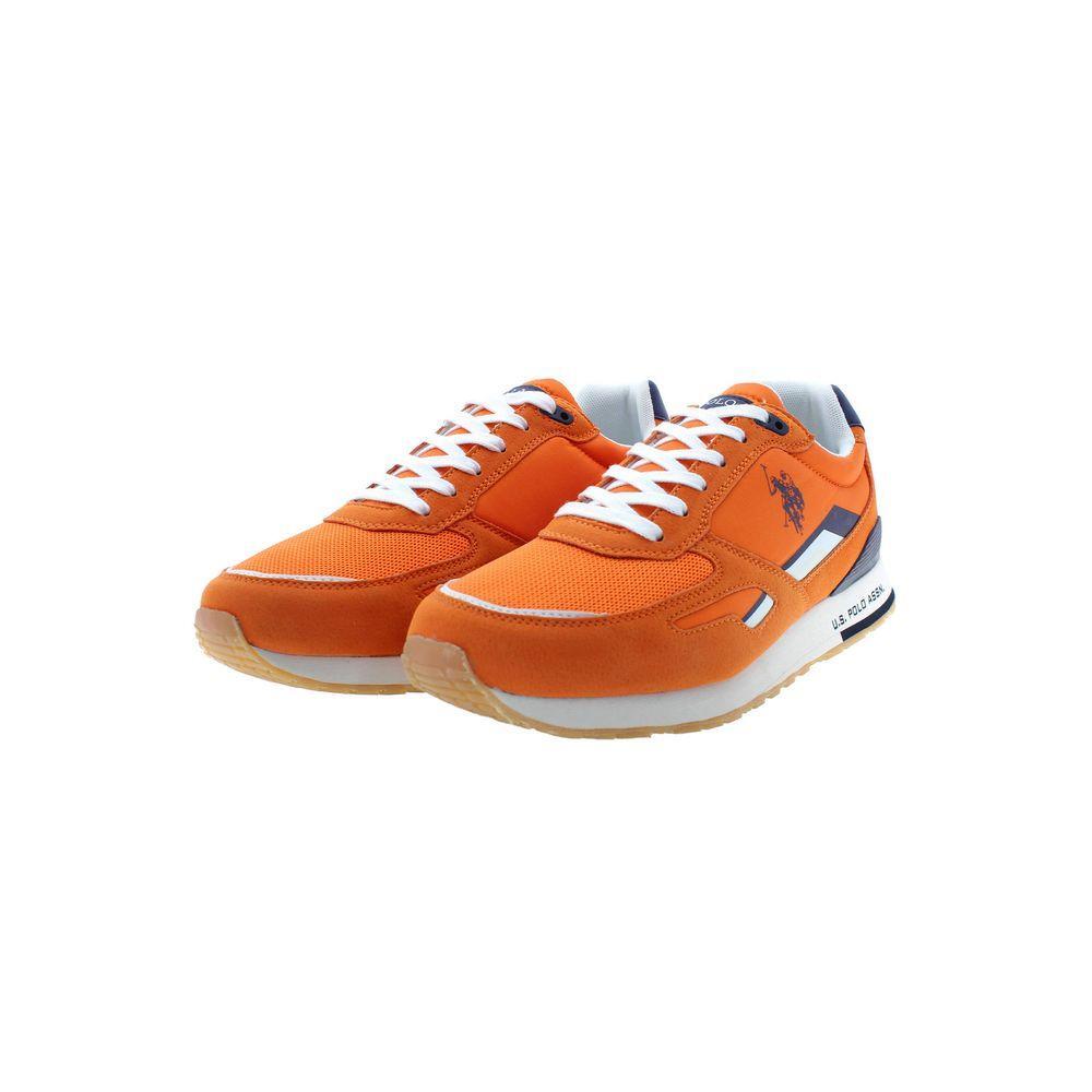 U.S. POLO ASSN. Orange Polyester Sneaker US-19387-EU44/US11