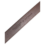 Dolce & Gabbana Brown Classic Silver Metal Logo Buckle Belt