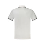 Hugo Boss White Cotton Polo Shirt