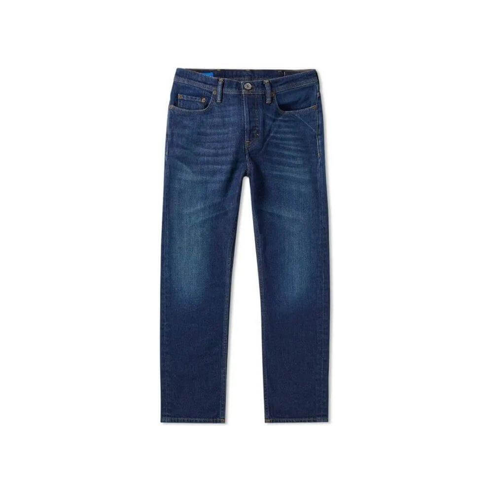 Acne Studios River Dark Blue Cotton Denim Jeans AC-8847107784916-W33