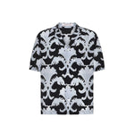 Valentino Garavani Metamorphos Wall Print Bowling Shirt VA-8780399378644-IT52 | XL