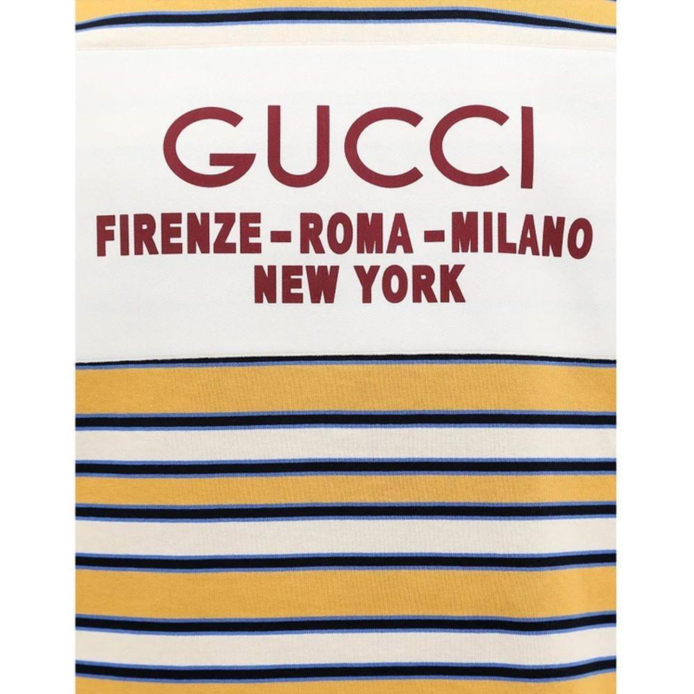 Gucci Striped Polo Shirt GU-8735495323860-S