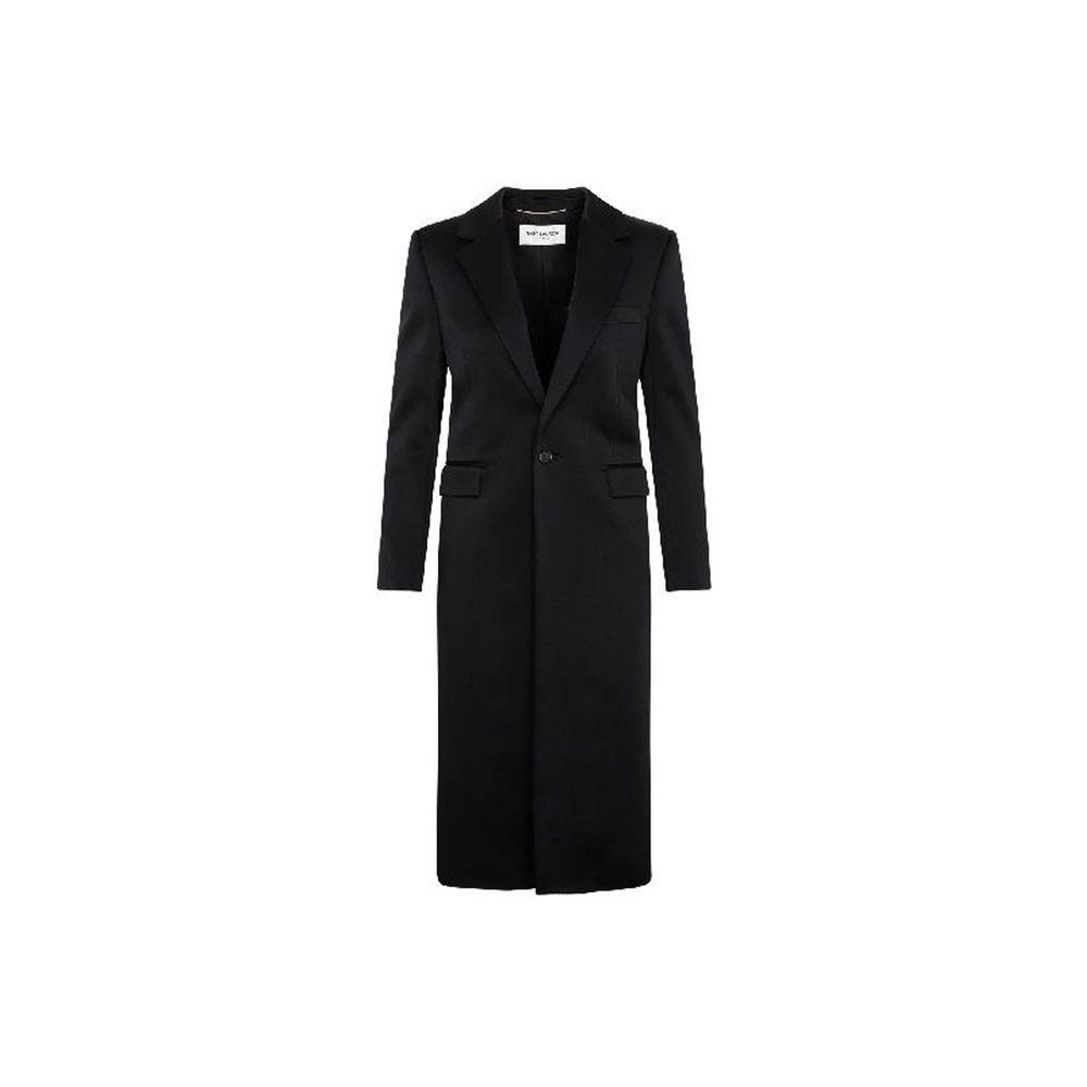 Saint Laurent Satin Coat SA-8736567689428-38