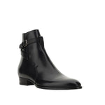 Saint Laurent Wyatt Jodhpur Ankle Boots SA-8735583699156-EU39.5/US6.5