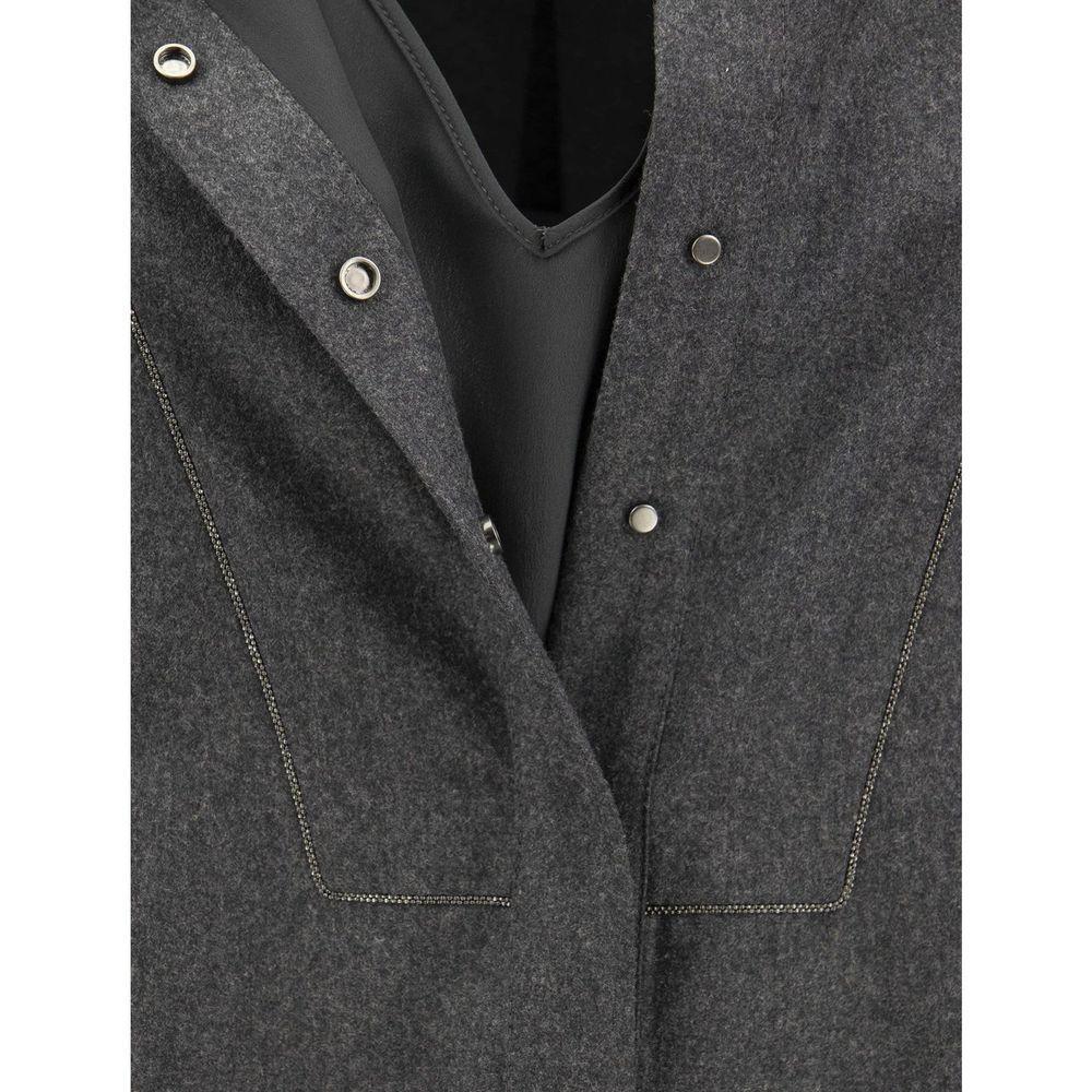 Brunello Cucinelli Wool Dress BR-8736288178388-M
