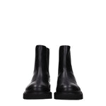 Stuart Weitzman Black Leather Ankle Boots ST-8547179528457-EU35.5/US5.5