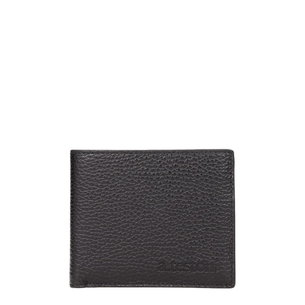 Testoni Black Leather Wallets TE8547194929417BT