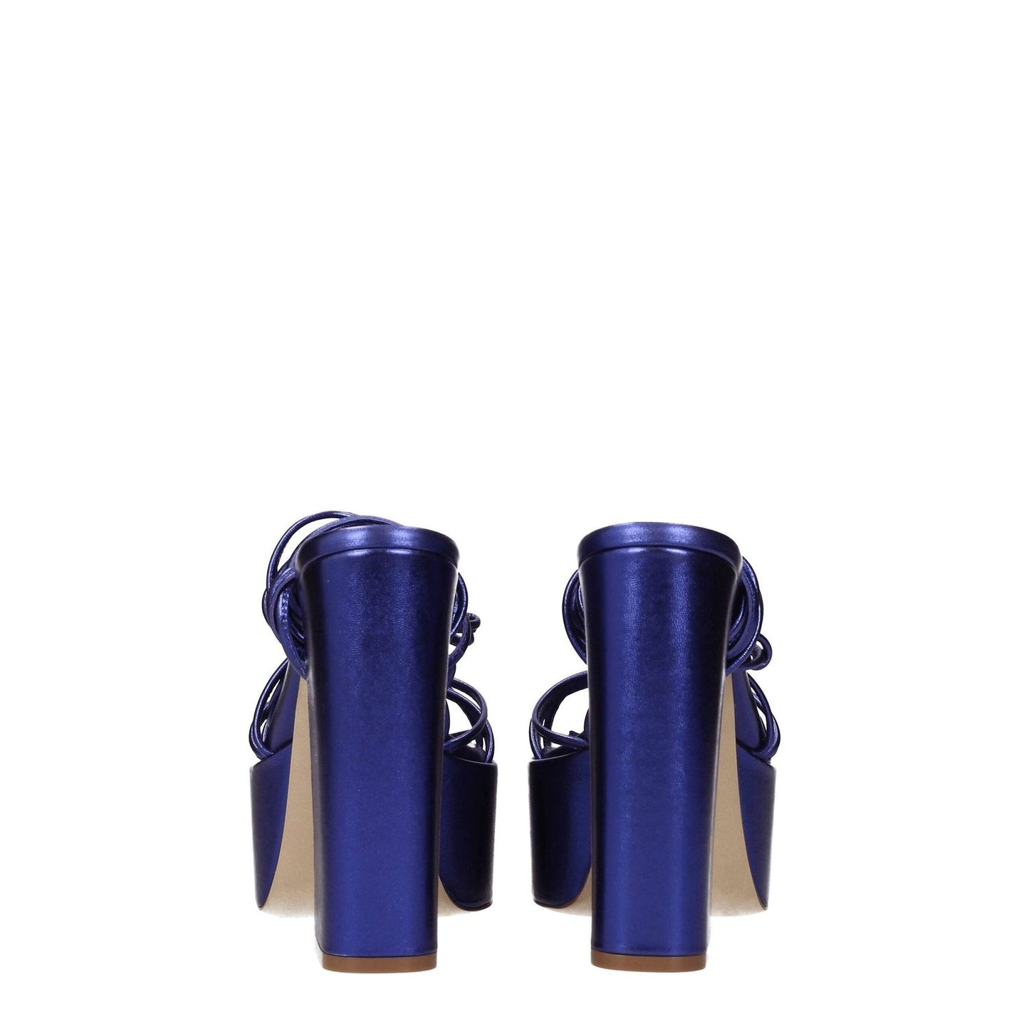 Paris Texas Purple Leather Platforms PA-8547196109065-EU40/US10