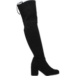 Stuart Weitzman Black Leather Over The Knee ST-8547230679305-EU35/US5