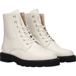 Stuart Weitzman White Leather Ankle Boots ST-8547258204425-EU38/US8