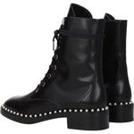 Stuart Weitzman Black Leather Ankle Boots ST-8547258106121-EU35/US5